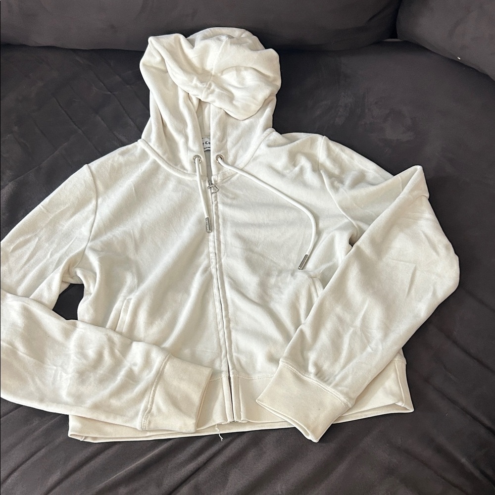 Juicy couture velvet zip up
